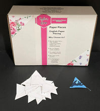 Load image into Gallery viewer, 800 x 1 1/4&quot;  Equilateral Triangle English Paper Piecing Laser Cut for Quilting / Sewing 200gsm Card Stock
