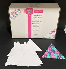 Load image into Gallery viewer, 425 x 3&quot;  Equilateral Triangle English Paper Piecing Laser Cut for Quilting / Sewing 200gsm Card Stock
