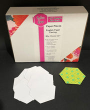 Load image into Gallery viewer, 425 x 1 1/4&quot; Hexagon&#39;s English Paper Piecing Laser Cut for Quilting / Sewing 200gsm Card Stock
