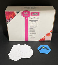 Load image into Gallery viewer, 600 x 1&quot; Hexagon&#39;s English Paper Piecing Laser Cut for Quilting / Sewing 200gsm Card Stock
