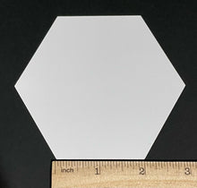 Load image into Gallery viewer, 100 x 2&quot; Hexagon&#39;s English Paper Piecing Laser Cut for Quilting / Sewing 200gsm Card Stock
